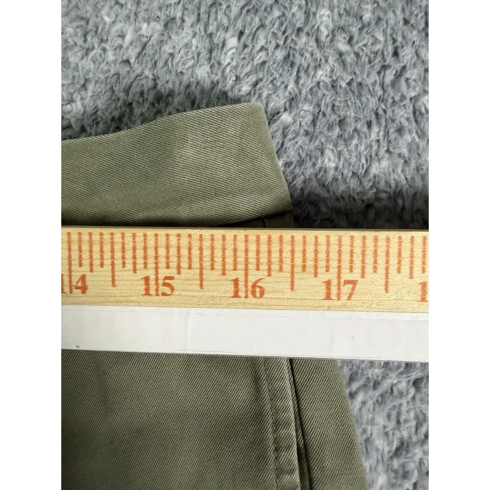 Banana Republic Gavin Chinos Mens 32x30 Olive Green 100% Cotton Workwear Preppy